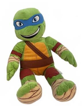 Build A Bear Nickelodeon Teenage Mutant Ninja Turtles Plush Toy - Leonardo